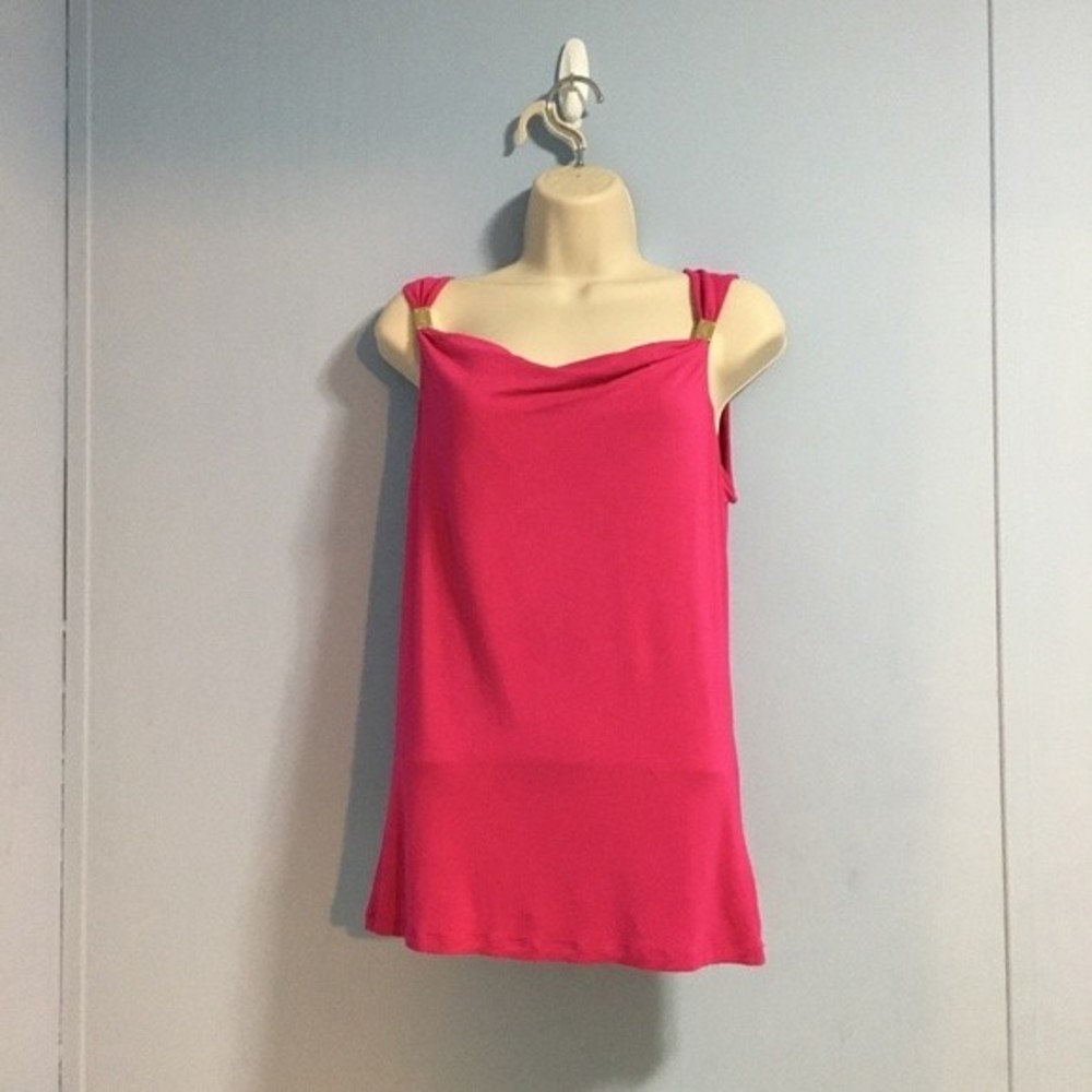 Michael Kors Drape Neck Tank